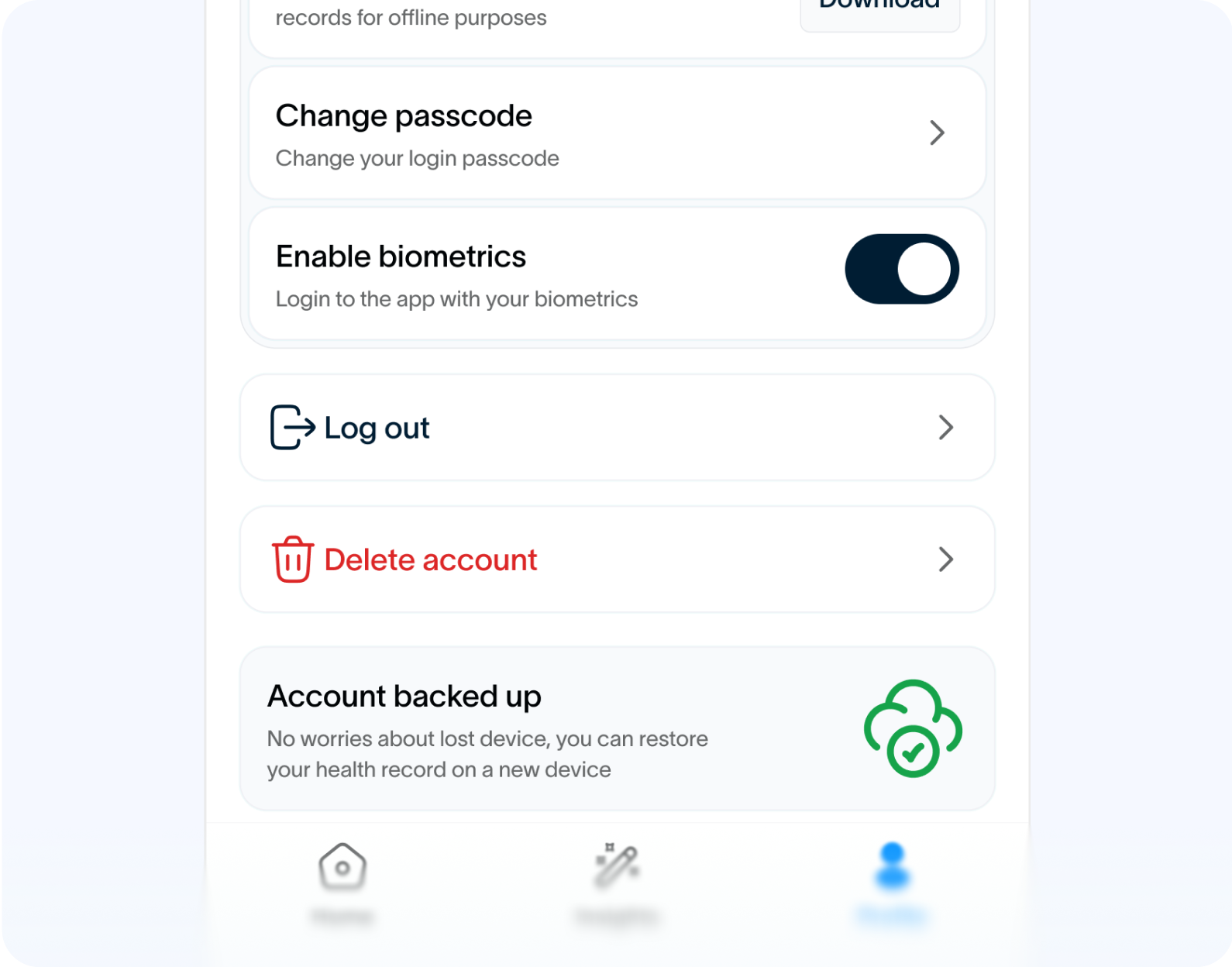 Always-On Access Card
